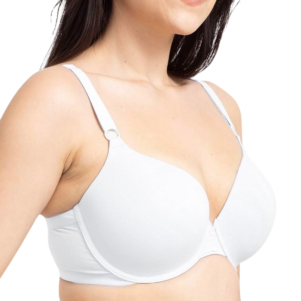 Cotton T Shirt Bra for Women With Smooth and Flexible Fit