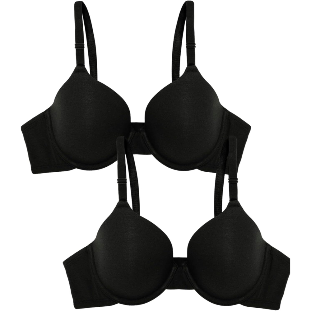 Cotton T Shirt Bra for Women With Smooth and Flexible Fit