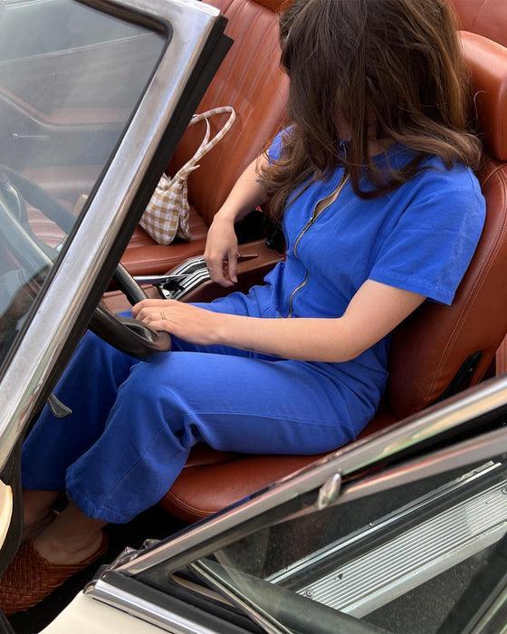 Cropped Utility Jumpsuit Outfit - Experience Comfort With Fashion-Secret Slim Wear