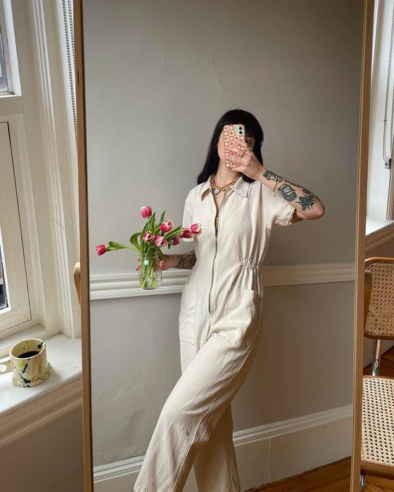 Cropped Utility Jumpsuit Outfit - Experience Comfort With Fashion-Secret Slim Wear