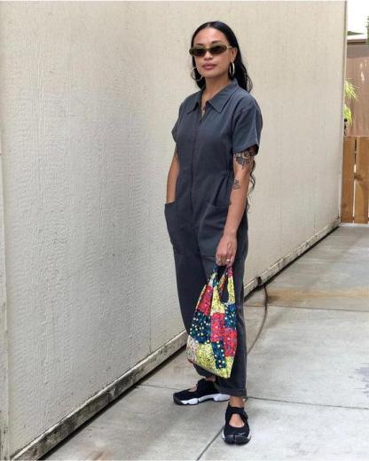Cropped Utility Jumpsuit Outfit - Experience Comfort With Fashion-Secret Slim Wear