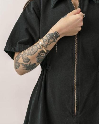 Cropped Utility Jumpsuit Outfit - Experience Comfort With Fashion-Secret Slim Wear