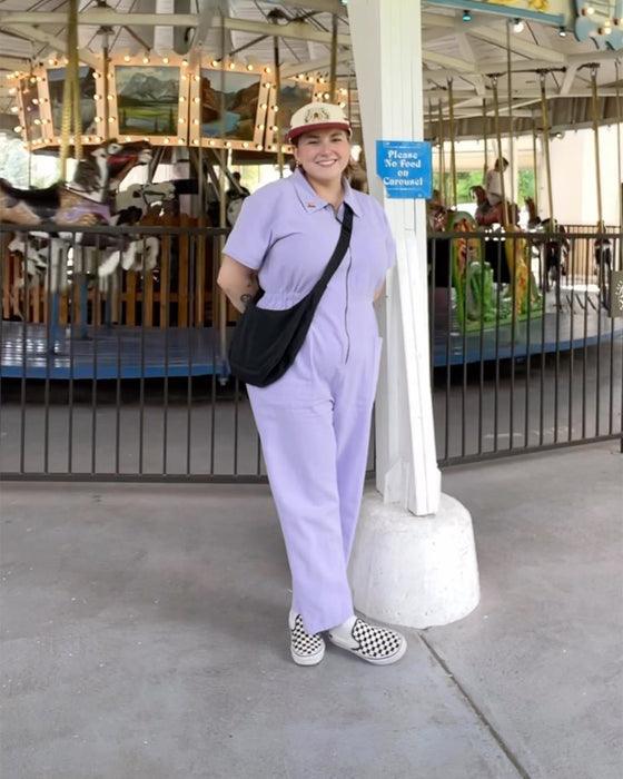 Comfy Cropped Utility Jumpsuit – Stylish, Practical, and Comfortable-Secret Slim Wear