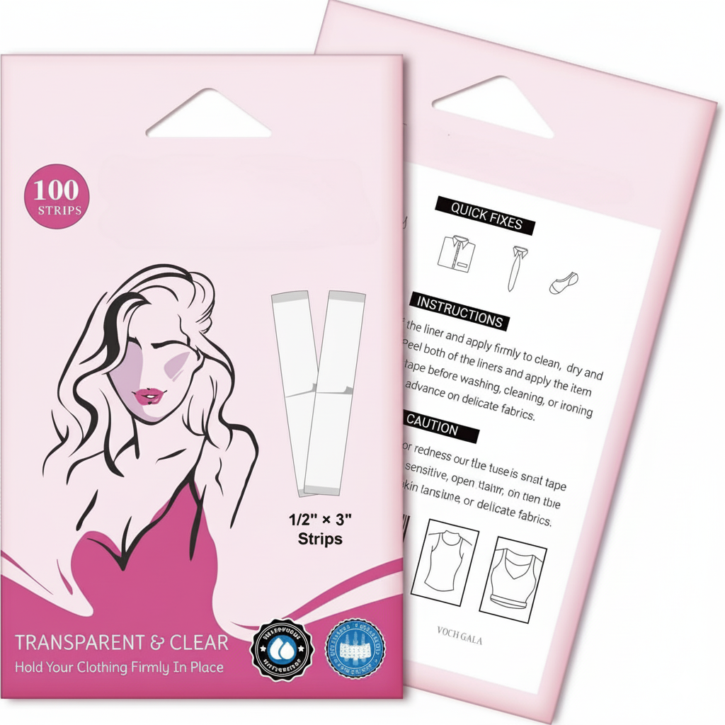 Double Sided Fashion Tape for Clothes and Fabric Positioning