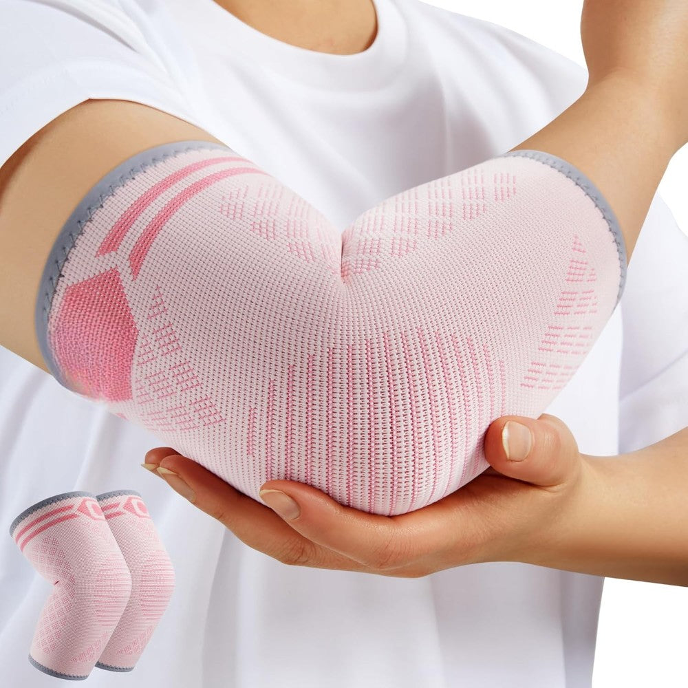 Compression Support Sleeves Pack of 2 with Non-Slip Fit-Secret Slim Wear