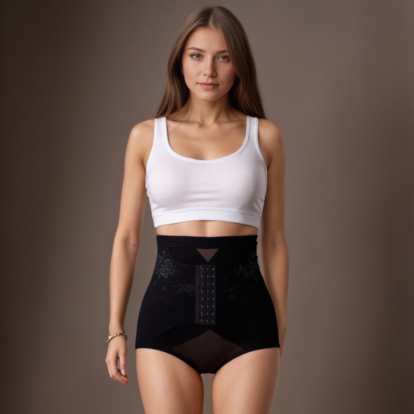 Firm Fit Compression Layer for Sculpting Everyday Shape