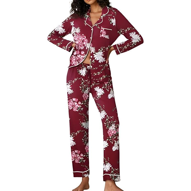 Flower Printed Lounge Set – Comfort and Style for Every Occasion-Secret Slim Wear