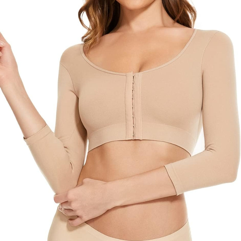 Front Closure Compression Shapewear With Lightweight Fit-Secret Slim Wear