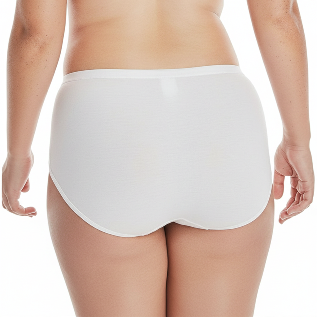 High Waisted Brief Panties