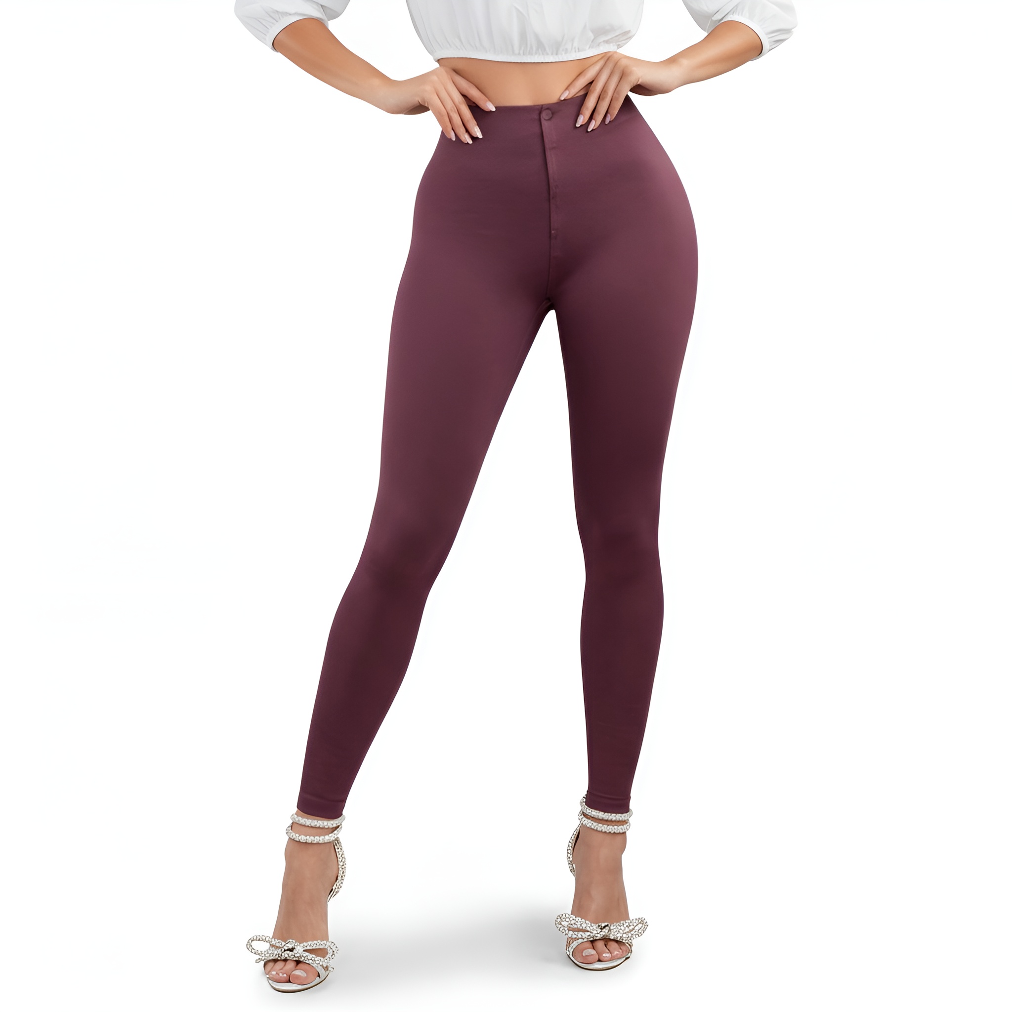 High Rise Seamless Slimming Yoga Pants