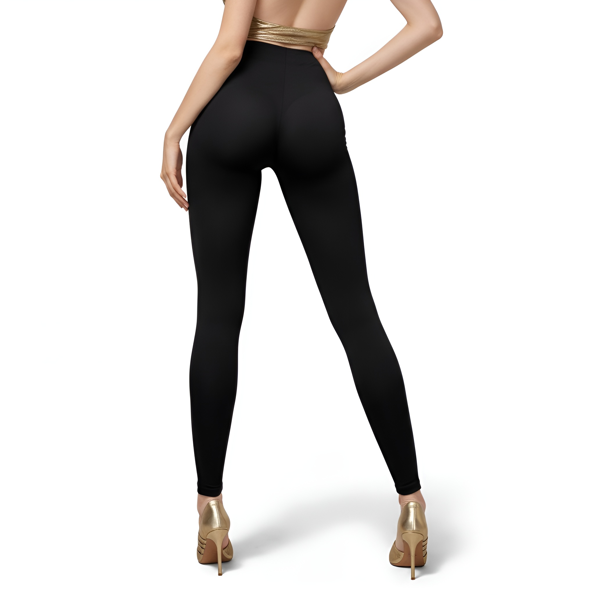 High Rise Seamless Slimming Yoga Pants