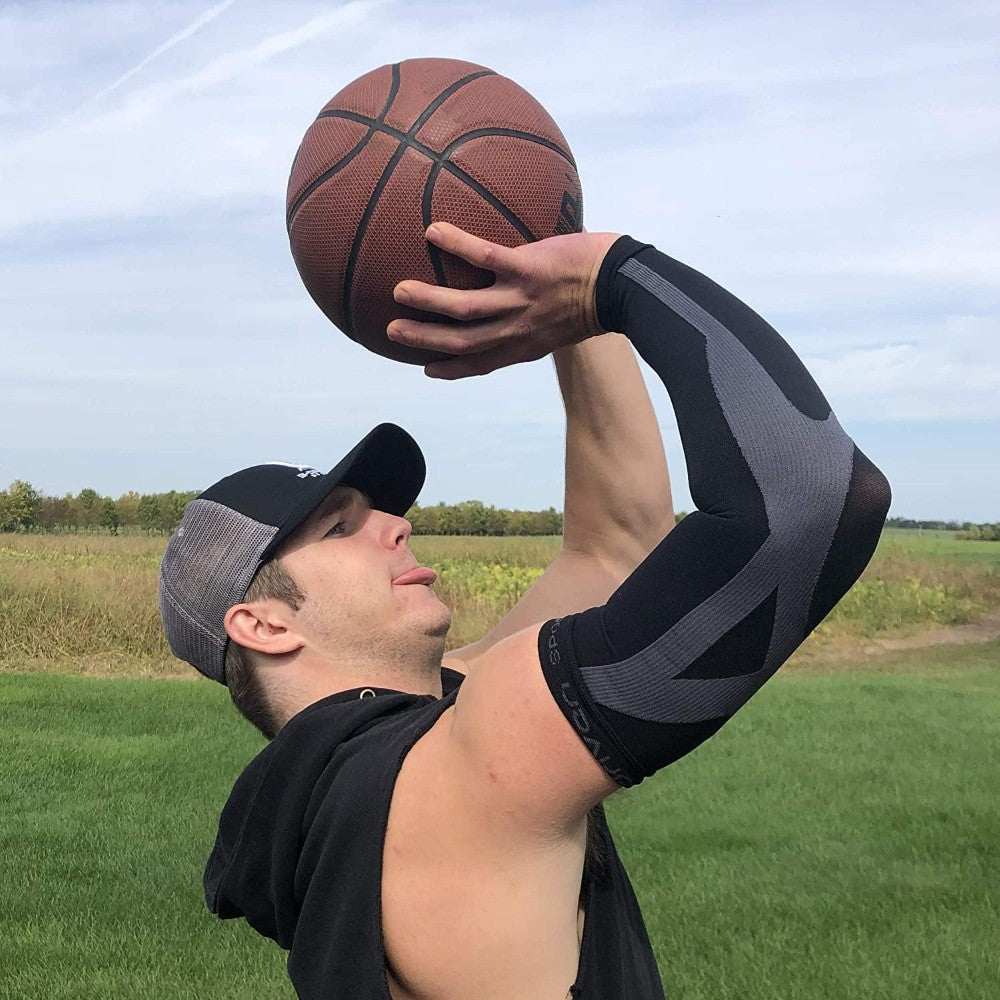 Compression Performance Arm Sleeves for Optimal Support-Secret Slim Wear