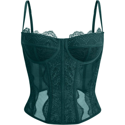 Lace Corset Tank Top