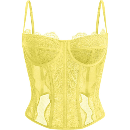 Lace Corset Tank Top