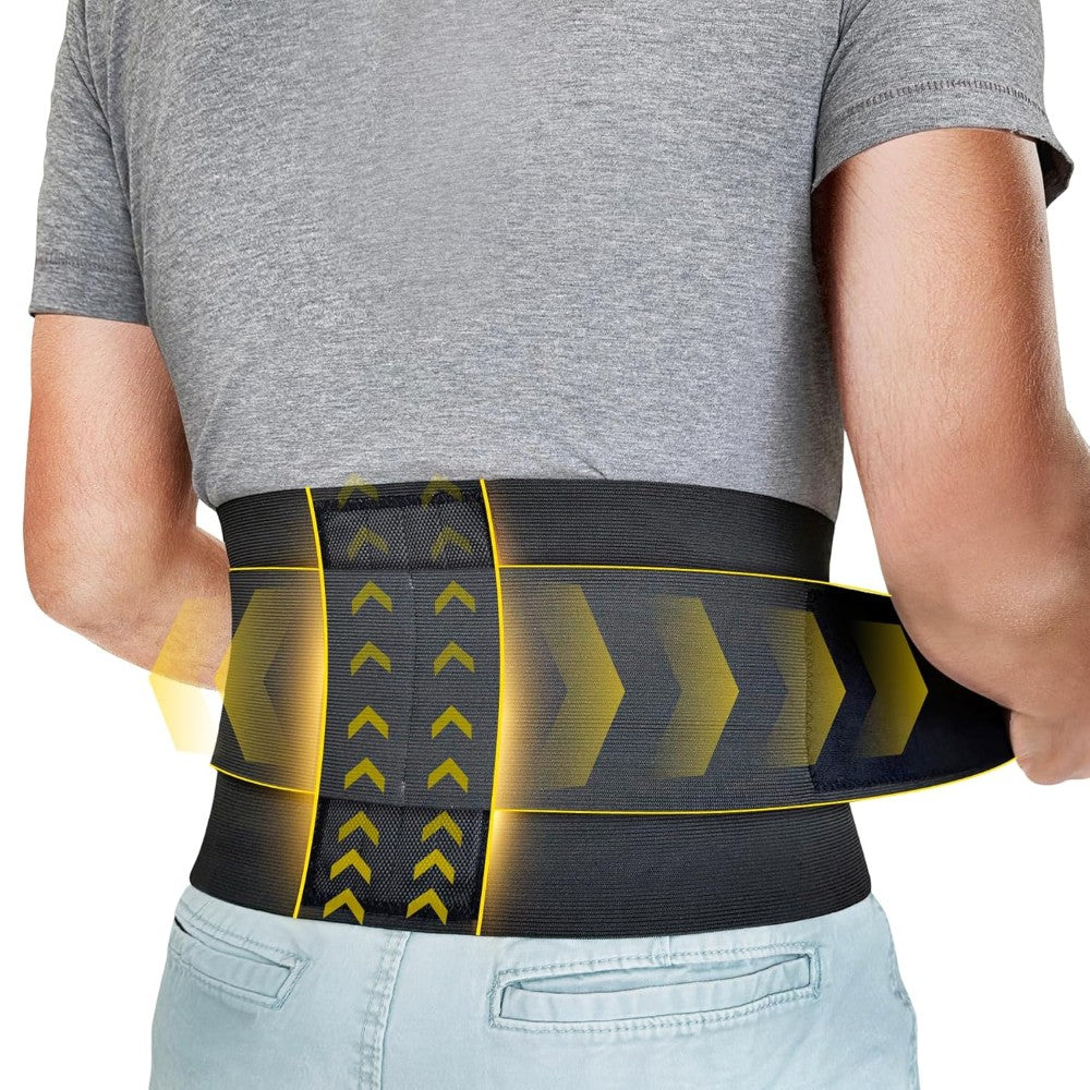 Lumbar Support Adjustable Belt With Reinforced Stabilizers-Secret Slim Wear