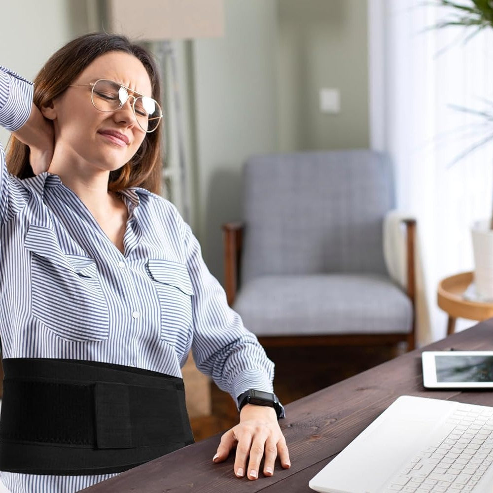 Lumbar Support Adjustable Belt With Reinforced Stabilizers-Secret Slim Wear