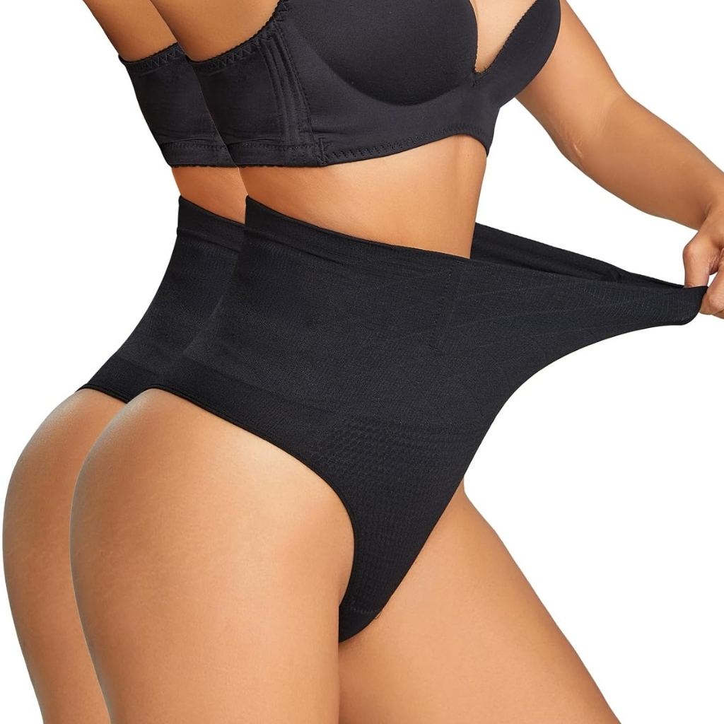 Pack Of 2 Tummy Control Shapewear Thong