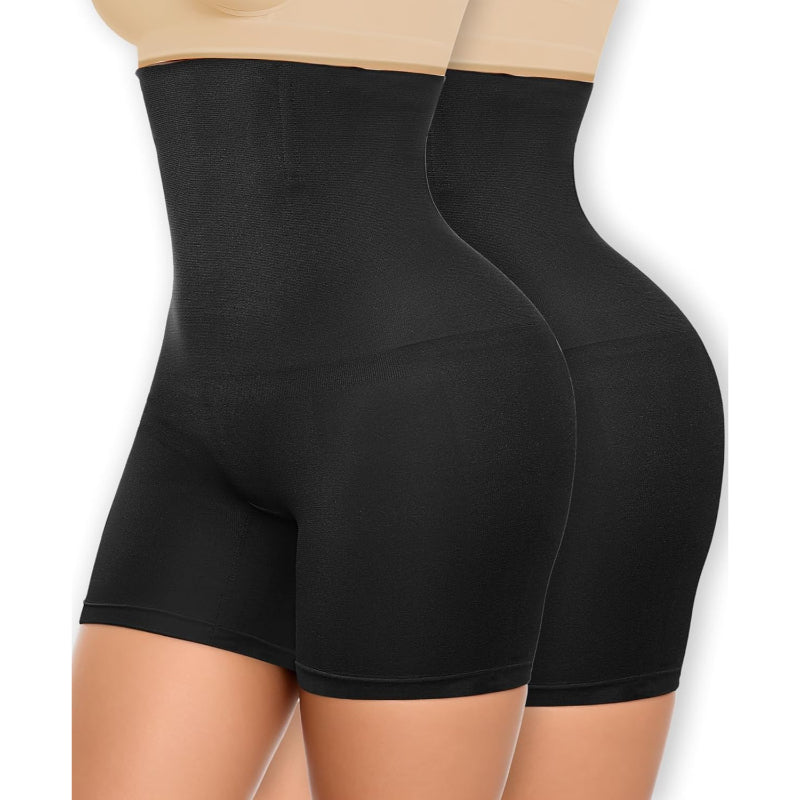 2 Pack Seamless Compression Shorts for Smooth Fit and All-Day Comfort-Secret Slim Wear