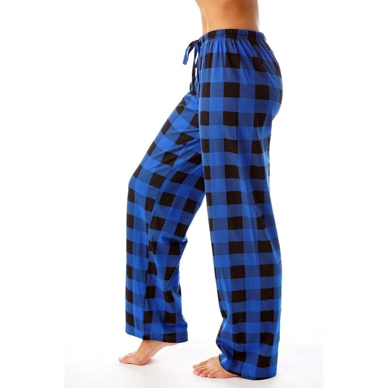 Buffalo Plaid Pajama Pants – Cozy and Stylish Cotton Pajama Pants-Secret Slim Wear