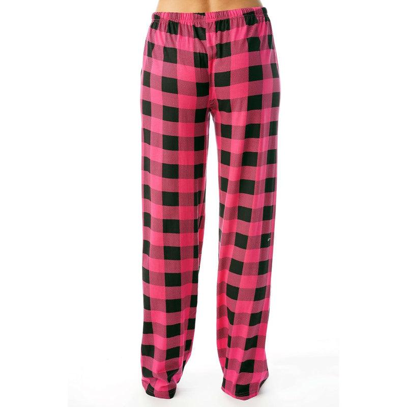 Buffalo Plaid Pajama Pants – Cozy and Stylish Cotton Pajama Pants-Secret Slim Wear