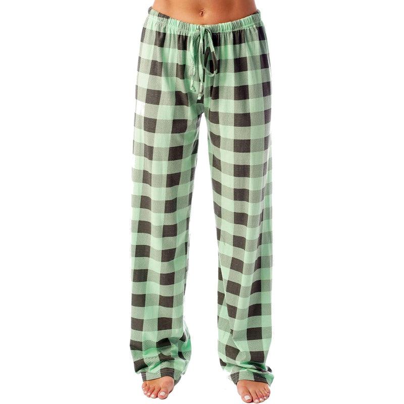 Buffalo Plaid Pajama Pants – Cozy and Stylish Cotton Pajama Pants-Secret Slim Wear