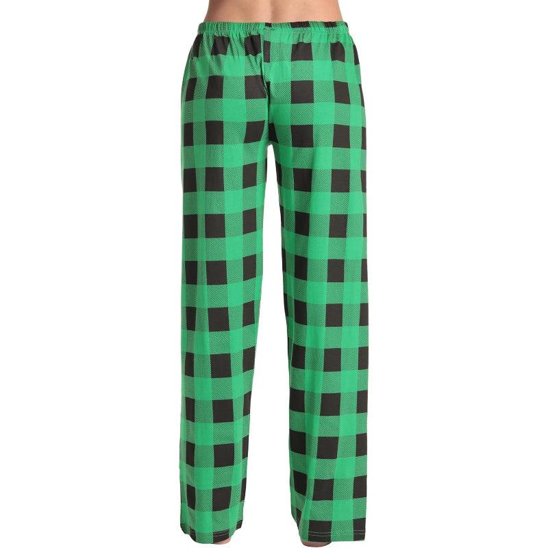 Buffalo Plaid Pajama Pants – Cozy and Stylish Cotton Pajama Pants-Secret Slim Wear