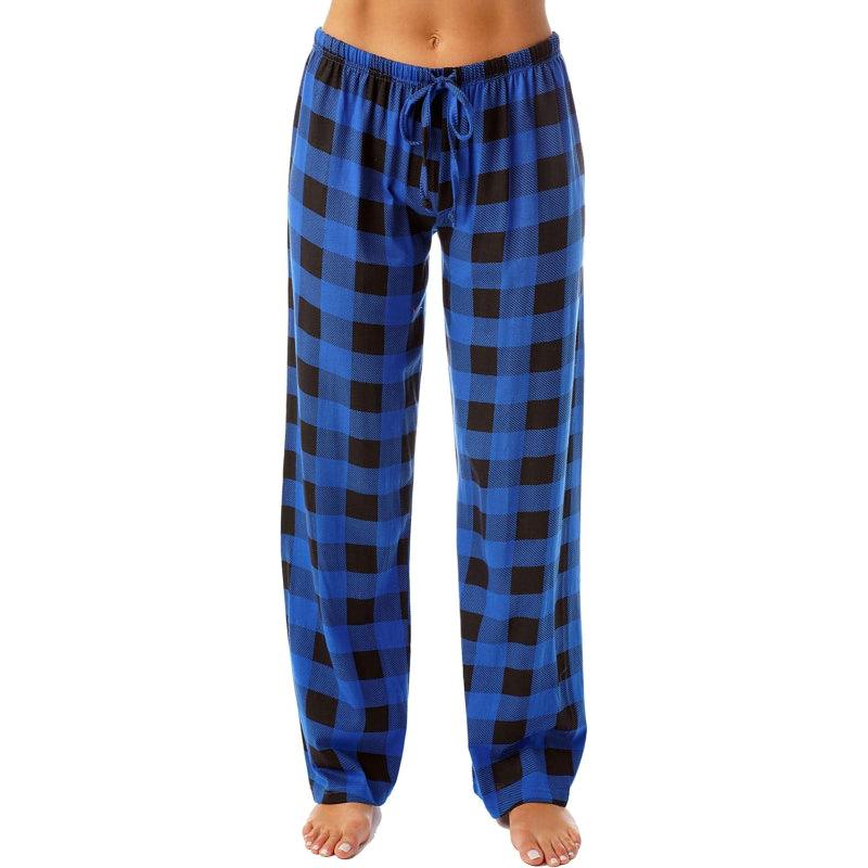 Buffalo Plaid Pajama Pants – Cozy and Stylish Cotton Pajama Pants-Secret Slim Wear