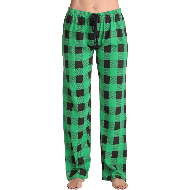 Buffalo Plaid Pajama Pants – Cozy and Stylish Cotton Pajama Pants-Secret Slim Wear