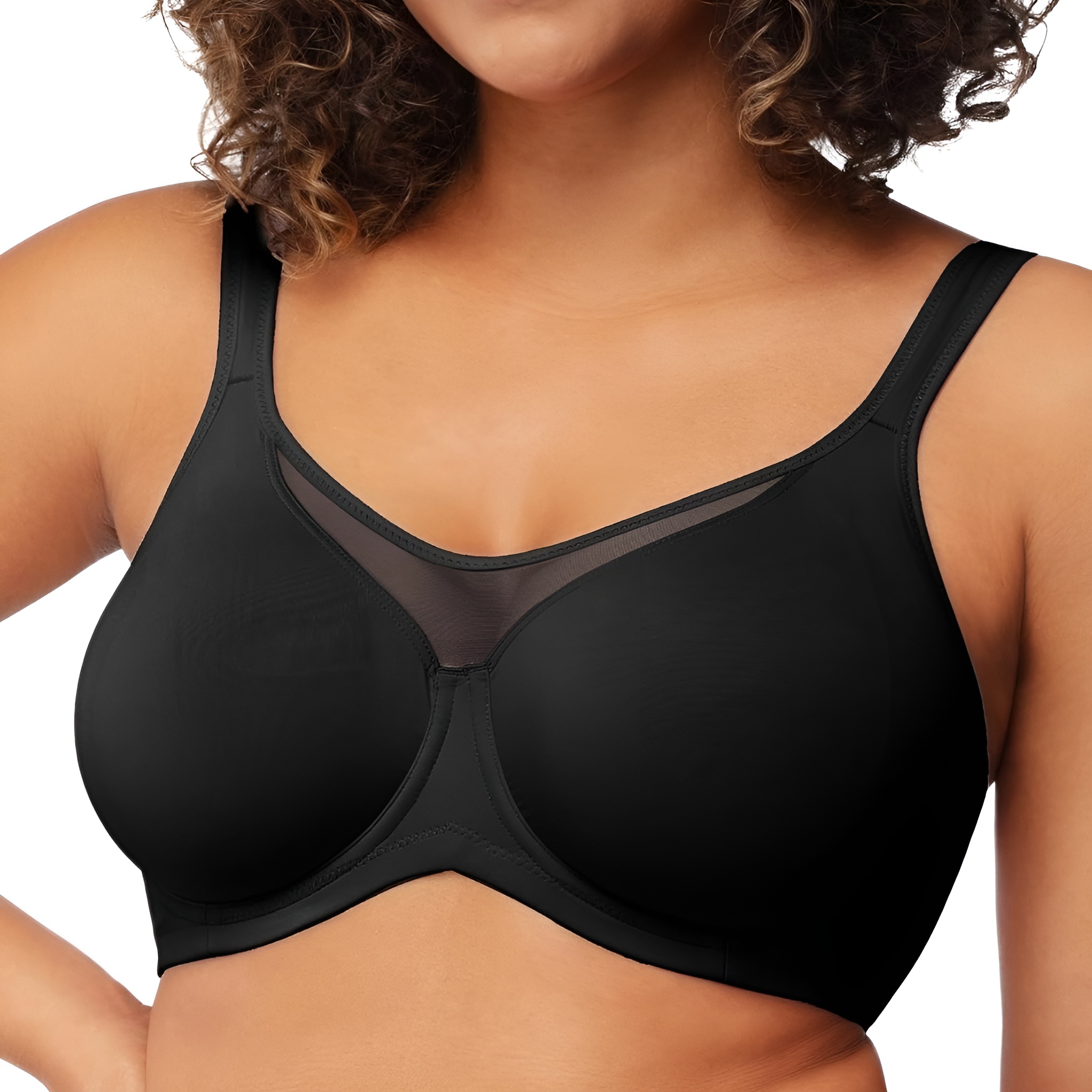Plus Size Minimizer Bra with Full Coverage For Women