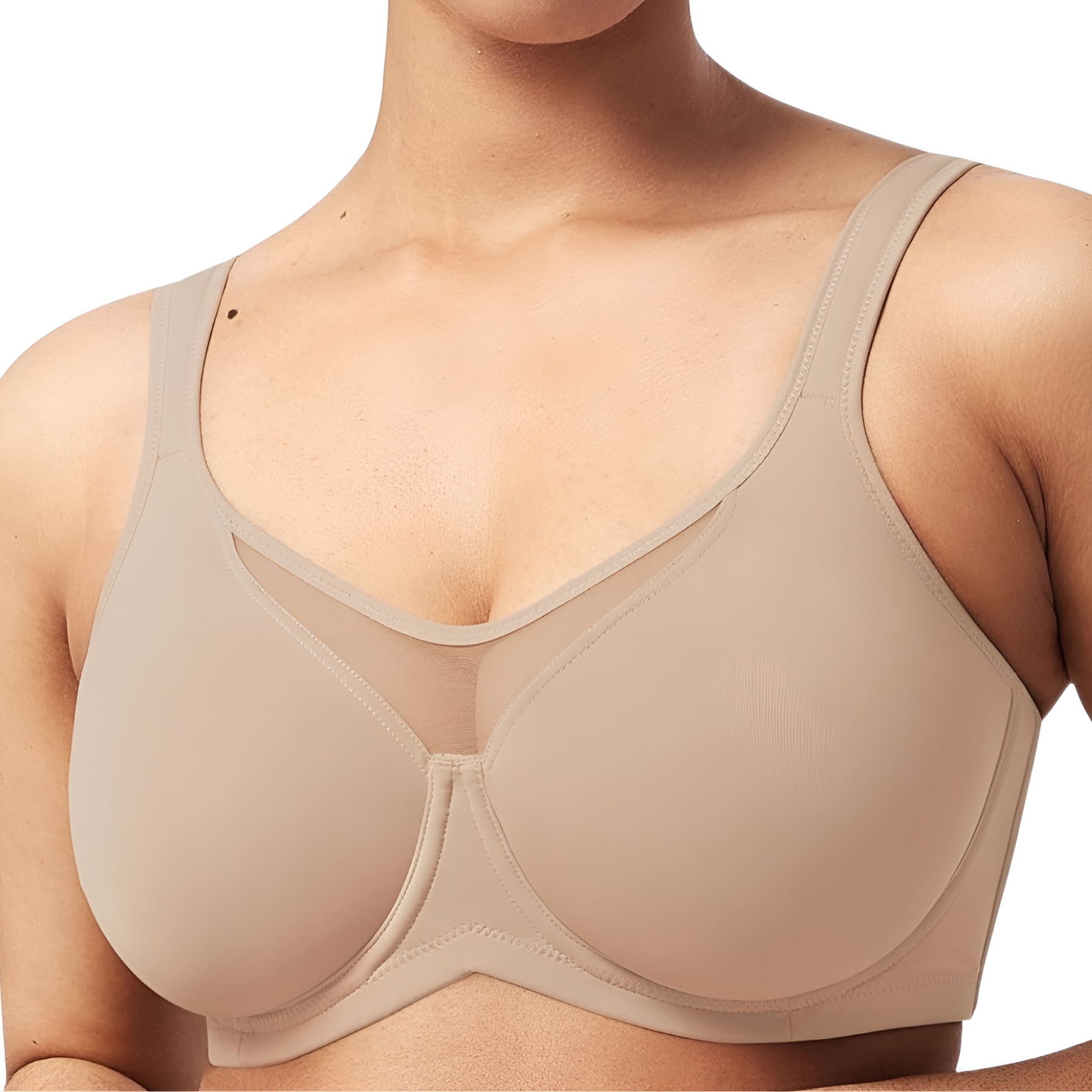 Plus Size Minimizer Bra with Full Coverage For Women