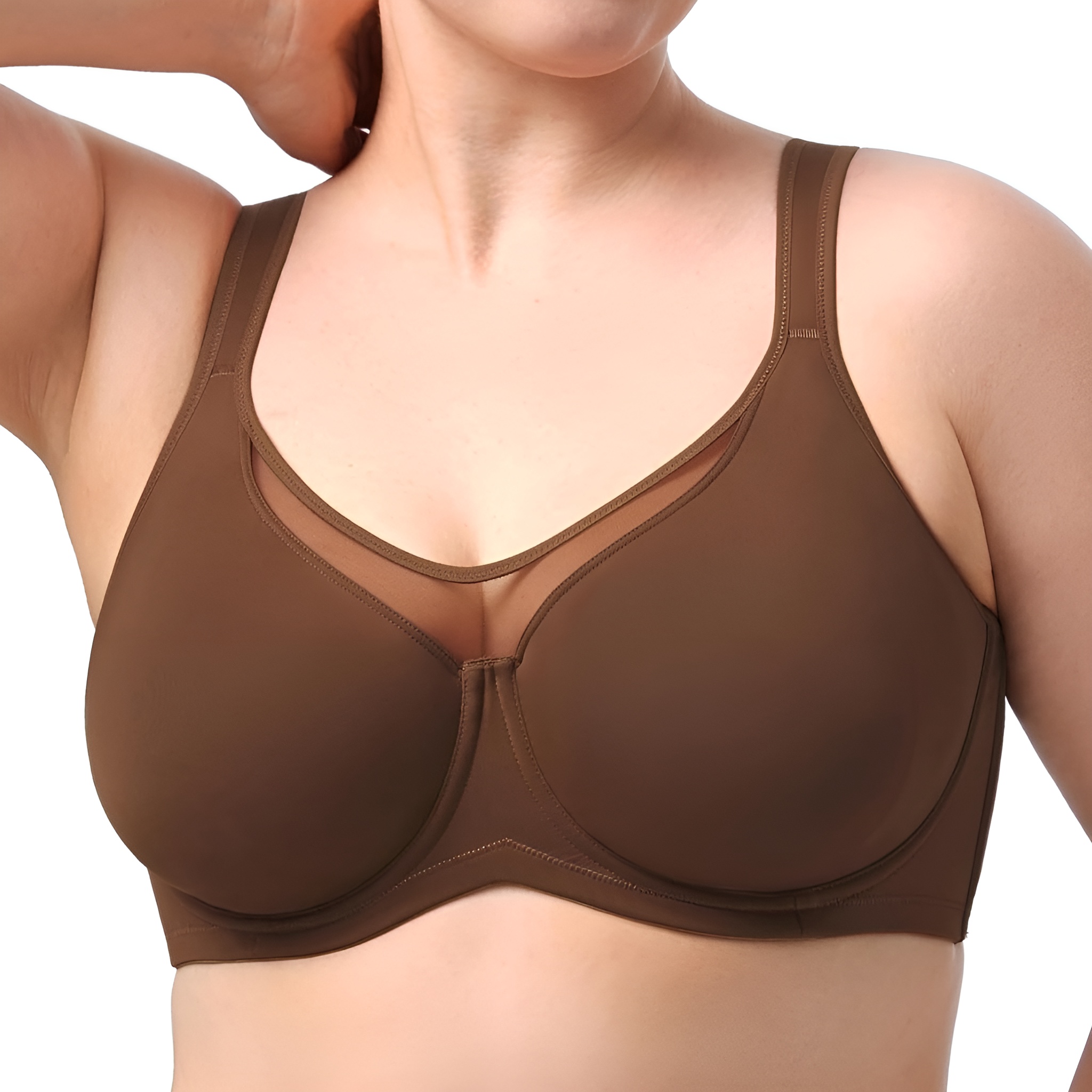 Plus Size Minimizer Bra with Full Coverage For Women
