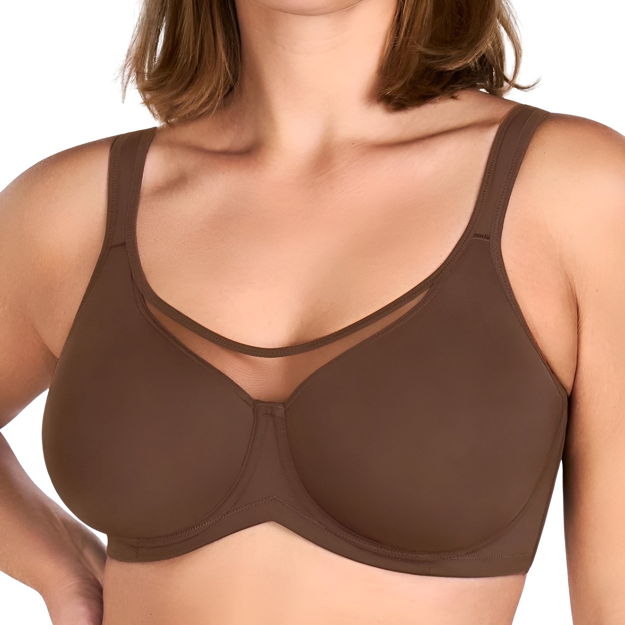 Plus Size Minimizer Bra with Full Coverage For Women