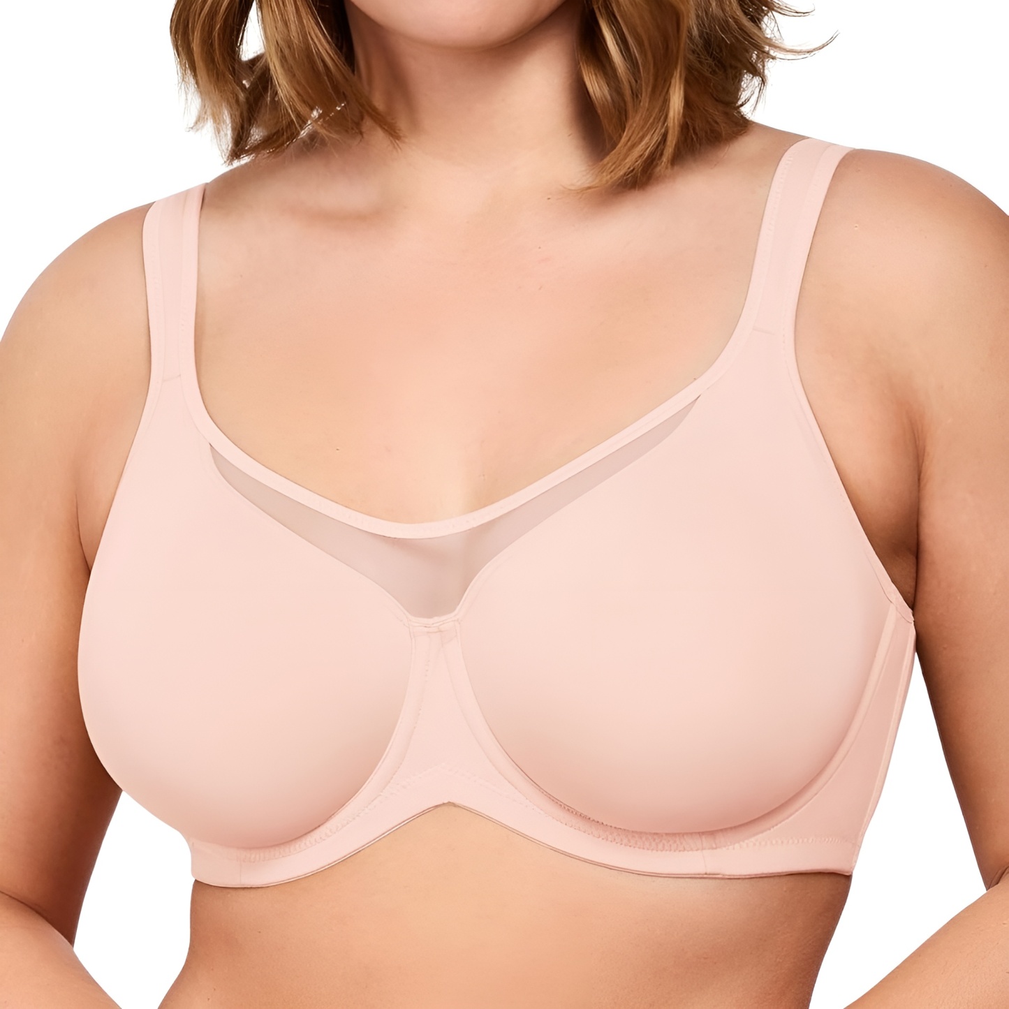 Plus Size Minimizer Bra with Full Coverage For Women