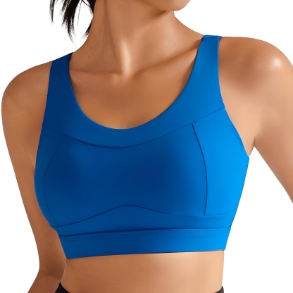 Racerback Sports Bra For Women With Longline Crop Design