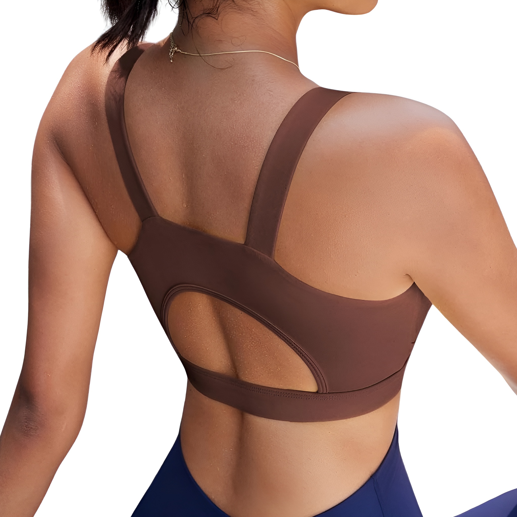 Racerback Sports Bra For Women With Longline Crop Design
