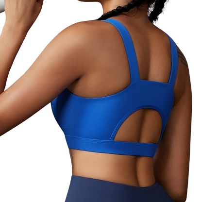 Racerback Sports Bra For Women With Longline Crop Design