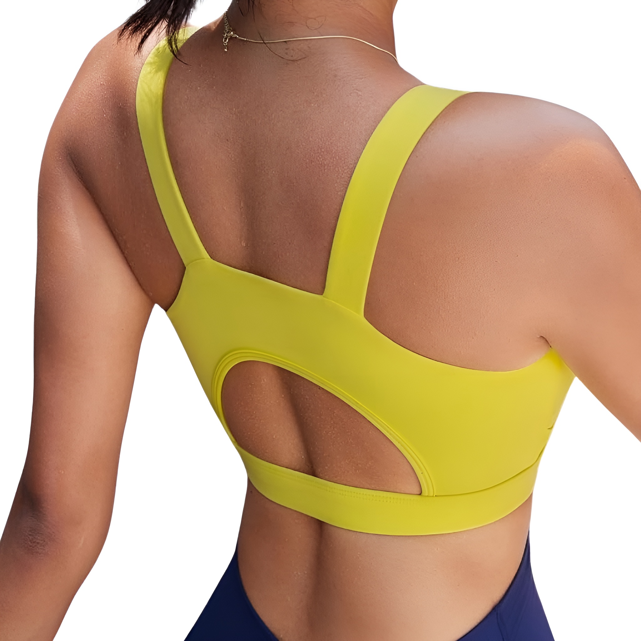 Racerback Sports Bra For Women With Longline Crop Design
