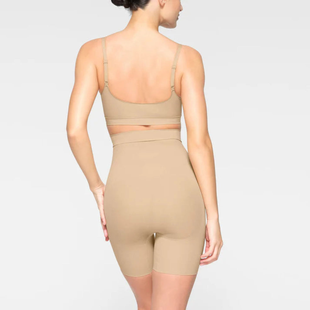 Seamless Lightweight Shaping Shorts - Tummy Control-Secret Slim Wear