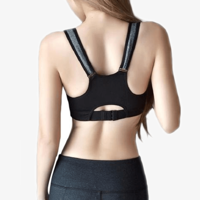 Secret Zipper Sports Bra – Secure Fit for Workouts-Secret Slim Wear