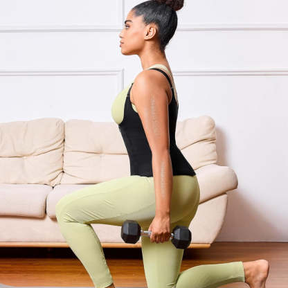 Sauna Sweat Vest with Zipper Neoprene Slimming Workout Shaper-Secret Slim Wear