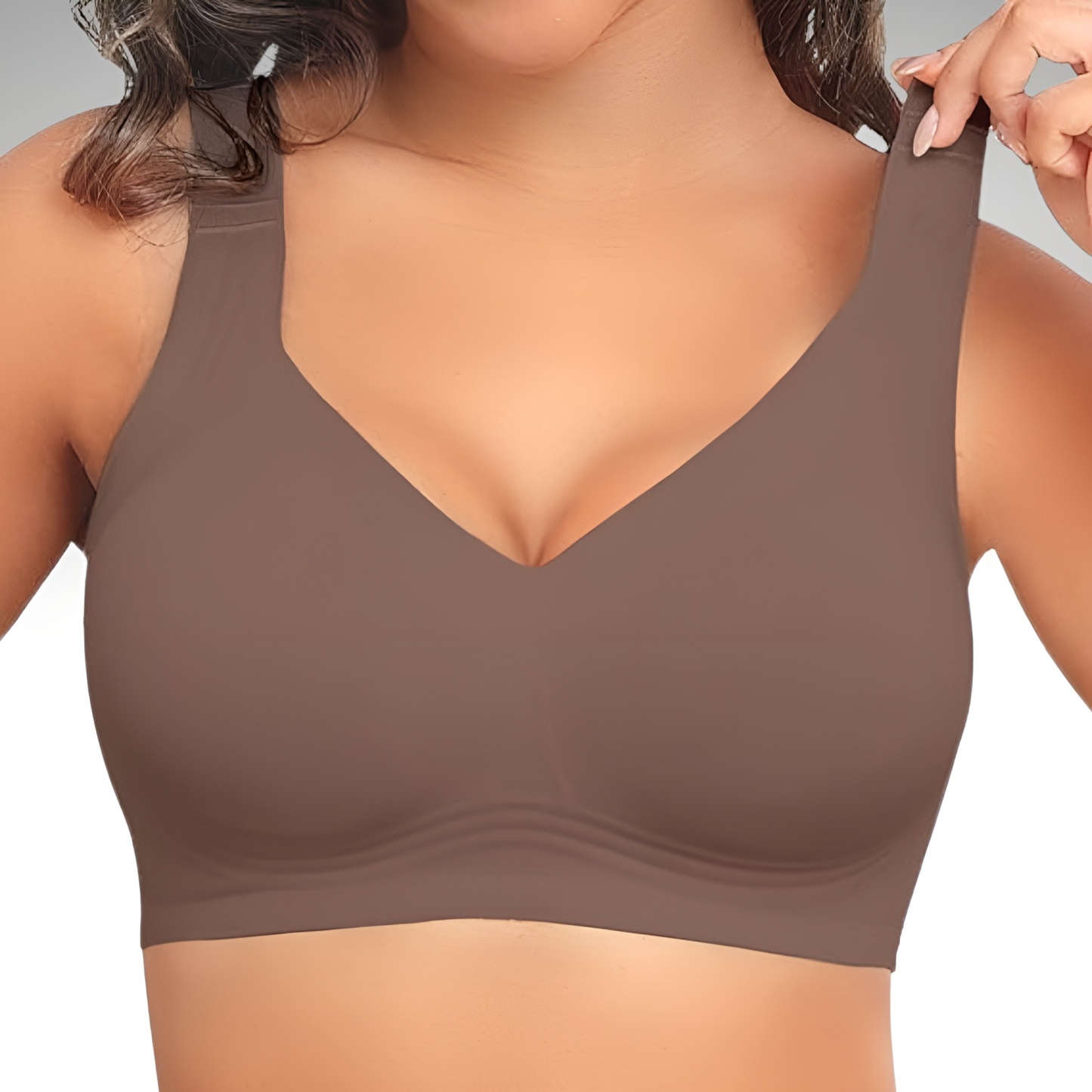 Seamless Wireless Support Bra