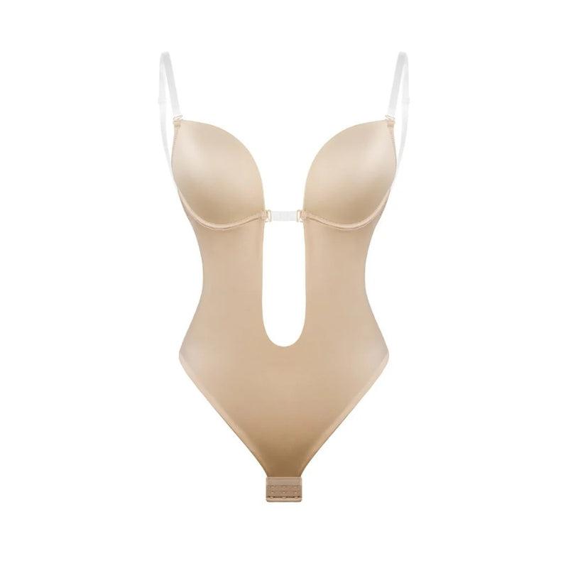 Open Back Shaping Bodysuit – Invisible Support for a Seamless Look-Secret Slim Wear