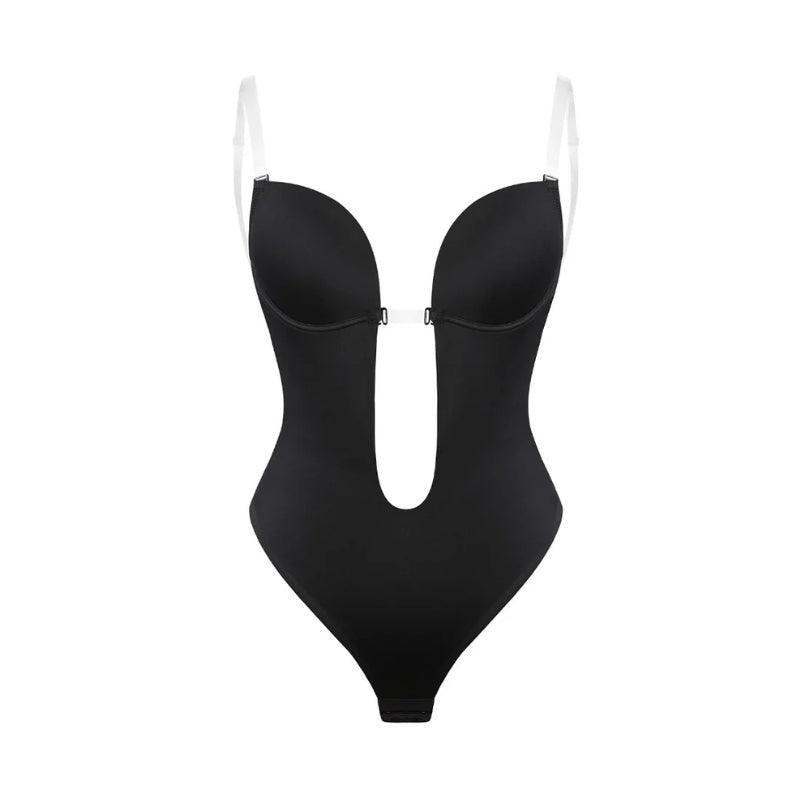 Open Back Shaping Bodysuit – Invisible Support for a Seamless Look-Secret Slim Wear