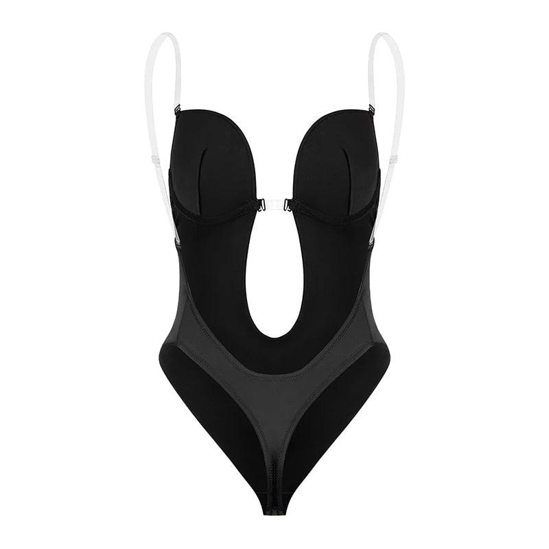 Open Back Shaping Bodysuit – Invisible Support for a Seamless Look-Secret Slim Wear