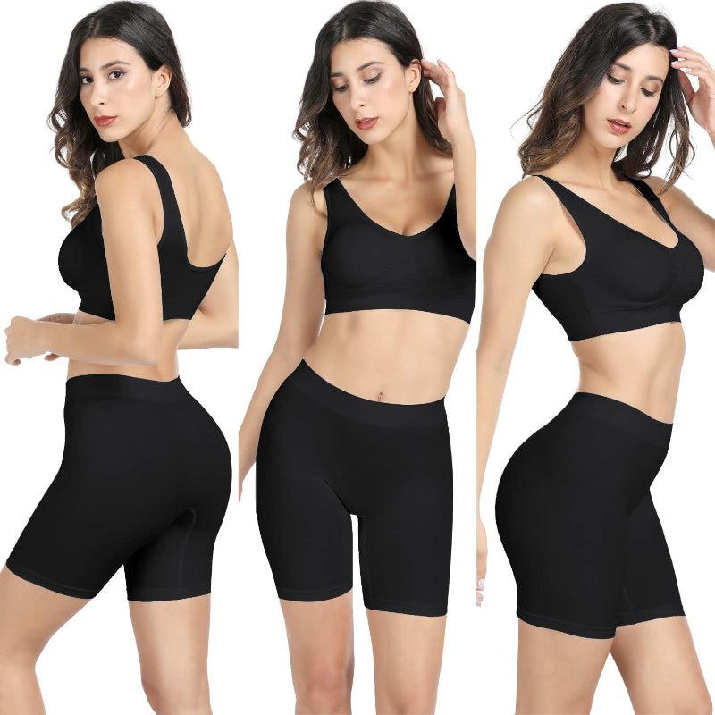 Seamless Layering Slip Shorts Perfect for Dresses And Skirts-Secret Slim Wear