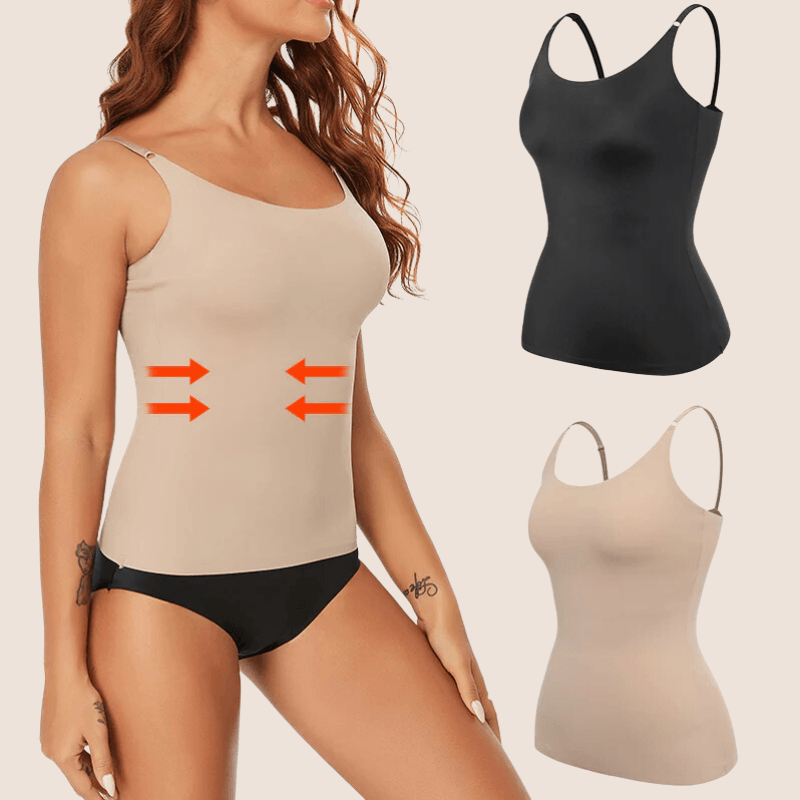 Women's Adjustable Strap Smooth Camisole-Secret Slim Wear
