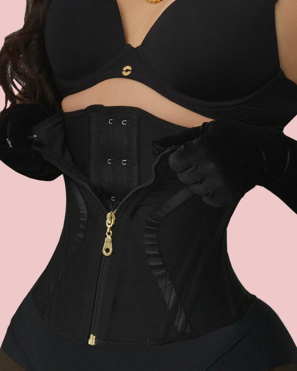 Hourglass Shape Zipper Corset – Sculpt and Shape Your Silhouette-Secret Slim Wear