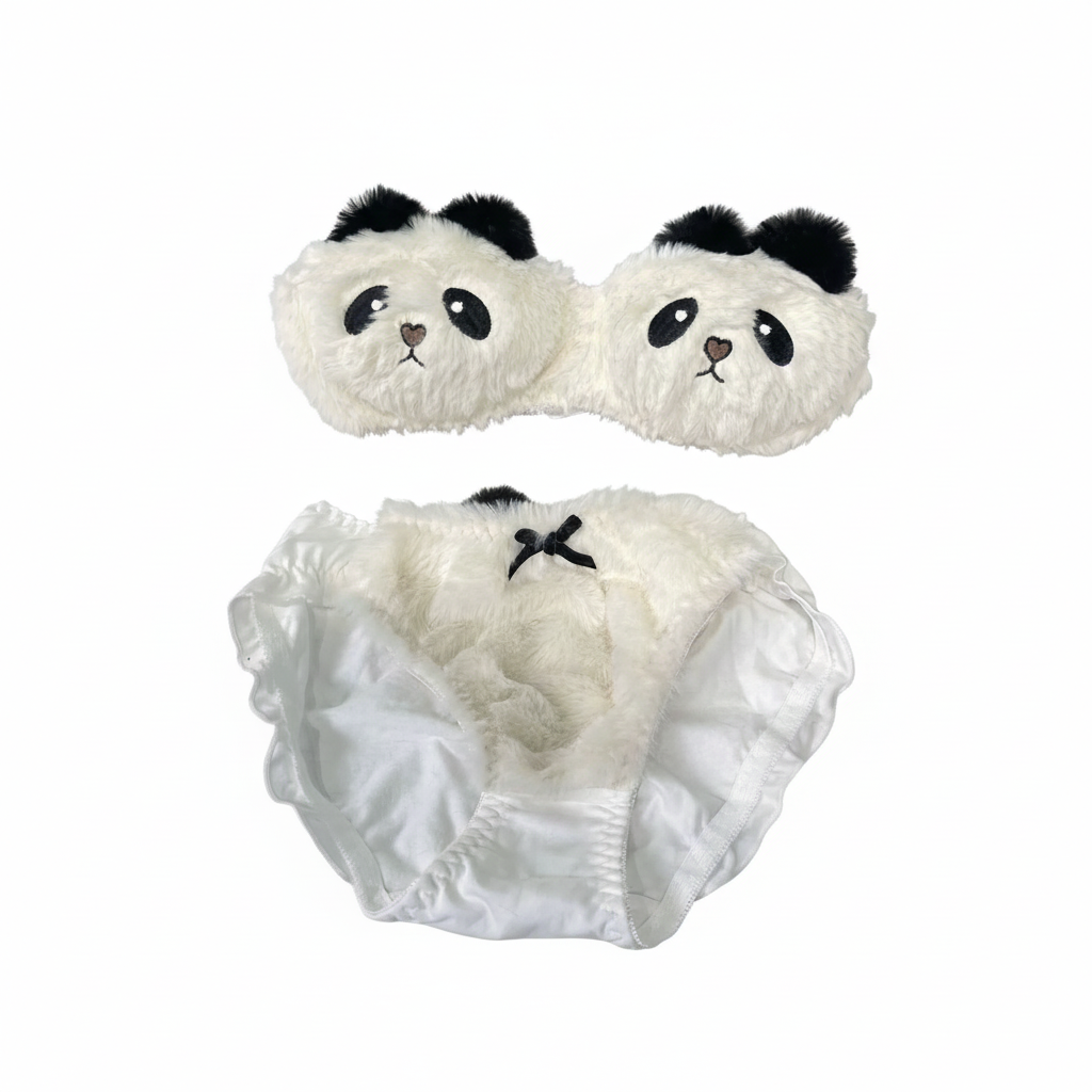 3D Plushie Lingerie Set