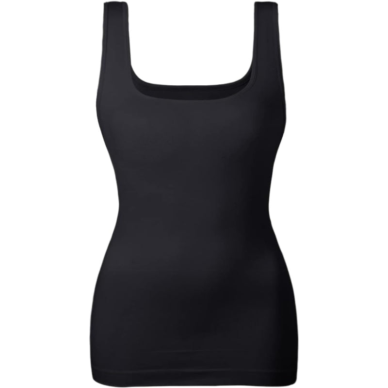 Tummy Control Tank Top – Slimming Design with Adjustable Straps-Secret Slim Wear