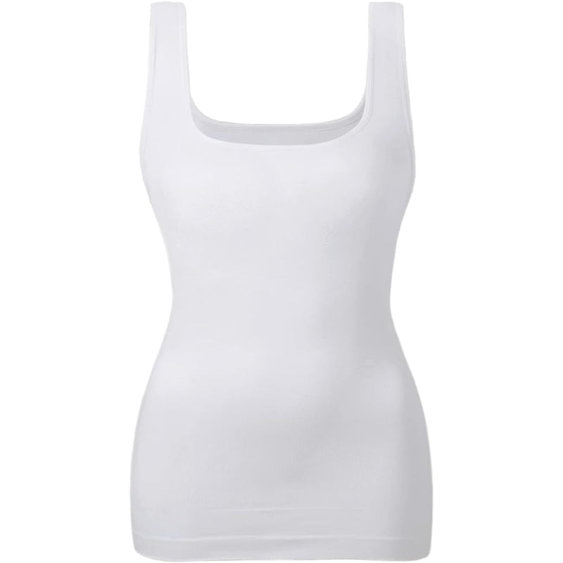 Tummy Control Tank Top – Slimming Design with Adjustable Straps-Secret Slim Wear